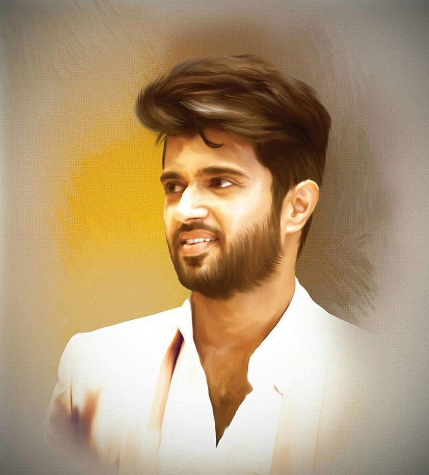 vijay devarakonda autorstwa rajadevan na ..., vijay devarkonda stylowy telefon komórkowy na pełnym ekranie Tapeta na telefon HD