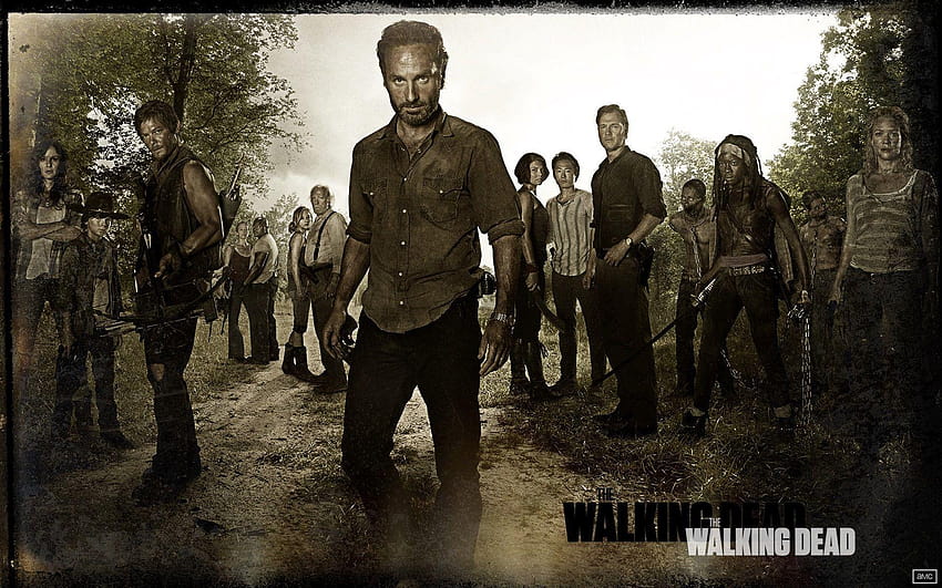 Walking Dead Characters 2, najlepsze chodzące trupy Tapeta HD