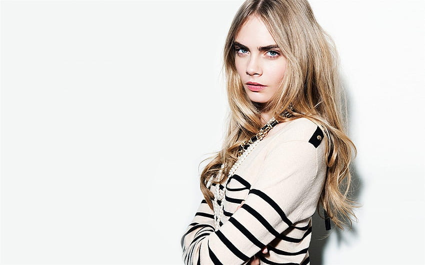 Cara Delevingne Beautiful Girl Portrait Blonde, cara delevingne model blonde HD wallpaper