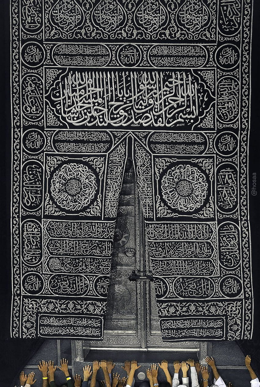 カーバ神殿の扉の祈り by hosain Daghriri on 500px HD電話の壁紙