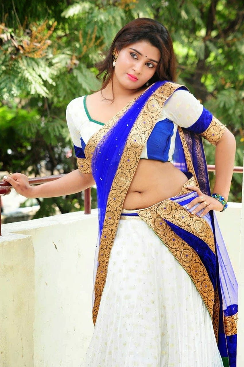 SERIAL ACTRESS HOT SPICY : Harini Hot Navel Show Pics, saree navel HD phone wallpaper