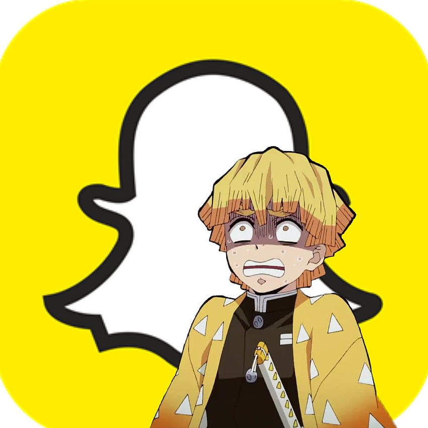 Demon Slayer Anime App Icons Snapchat, Dämonentöter-Symbol HD-Handy-Hintergrundbild