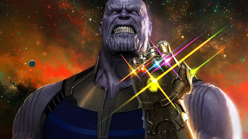 1920x1080 Thanos Avengers Infinity War Ordinateur portable complet, arrière-plans et visage de thanos Fond d'écran HD