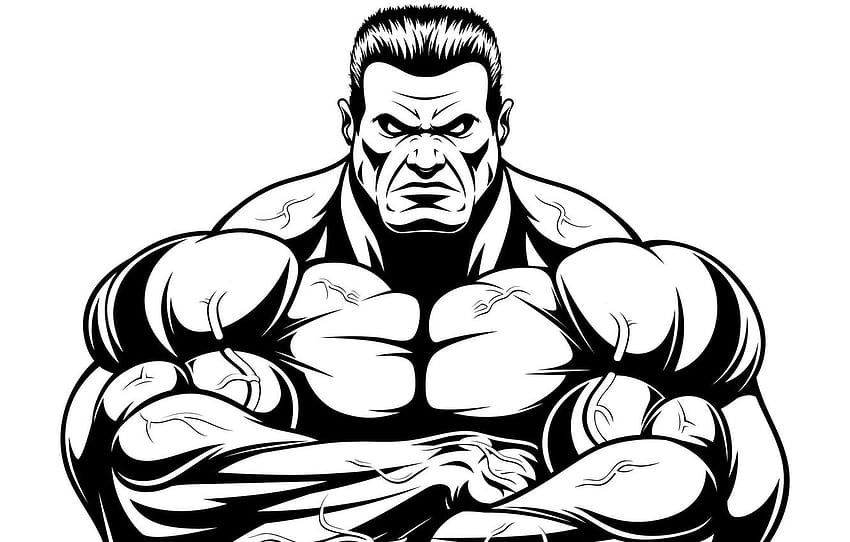 Gym bodybuilder animated HD wallpapers | Pxfuel
