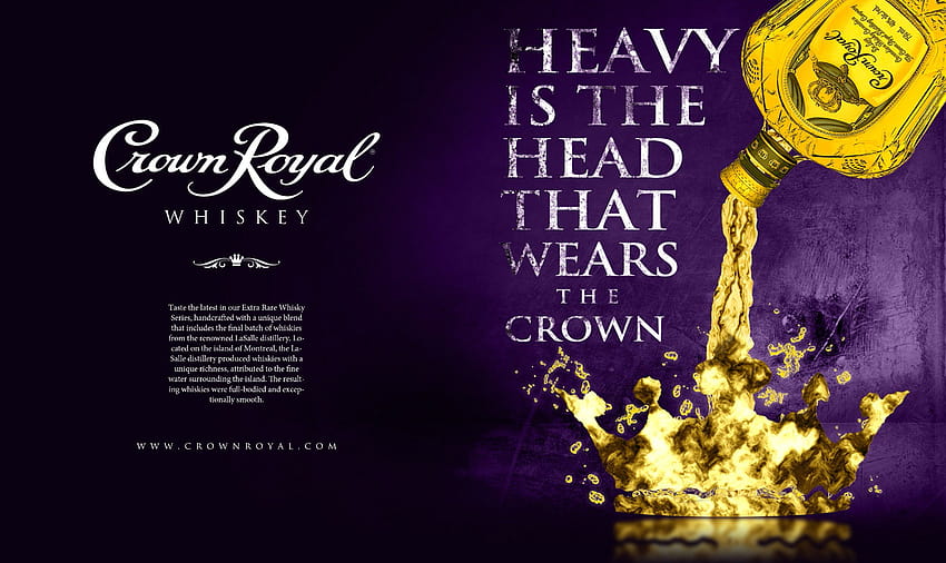 CROWN ROYAL canadian whisky alcohol, royal crown HD wallpaper