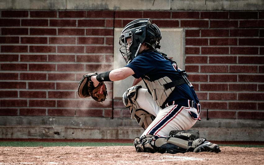 Baseball Catcher, softball catcher HD wallpaper