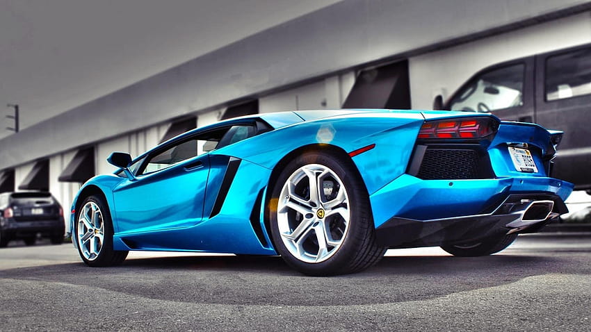 Lamborghini exótico, lamborghini azul cielo fondo de pantalla | Pxfuel