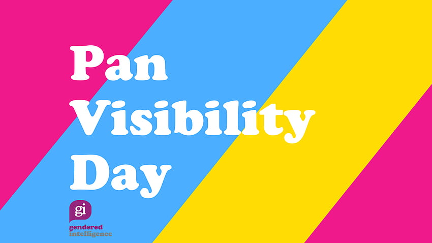 Pansexual and Panromantic Awareness & Visibility Day 2020, pansexual não binário papel de parede HD
