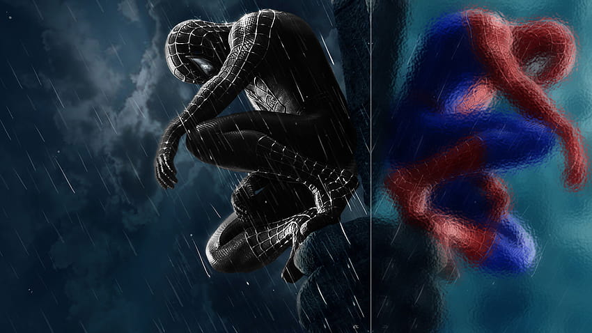 Spiderman 3 Black Suit Spiderman 3 [1920x1080], 모바일 및 태블릿, 블랙 코스튬 스파이더맨용 HD 월페이퍼