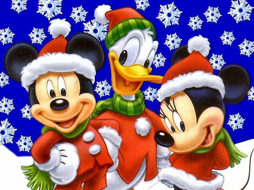 Disney Christmas Mickey, koopa weihnachten HD wallpaper
