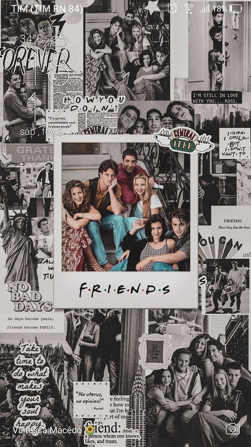 Friends série Netflix, friends netflix HD phone wallpaper