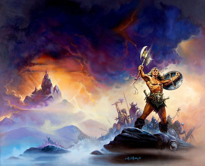 Conan the Barbarian HD wallpaper