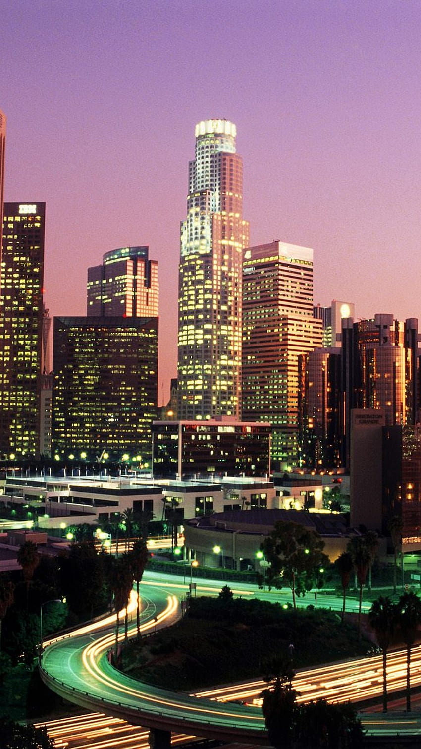 Preview Los Angeles, California, Usa, City, downtown los angeles HD phone wallpaper