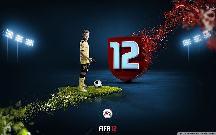 พื้นหลัง Fifa 12 Ultra สำหรับ U TV หมายเลข 12 วอลล์เปเปอร์ HD
