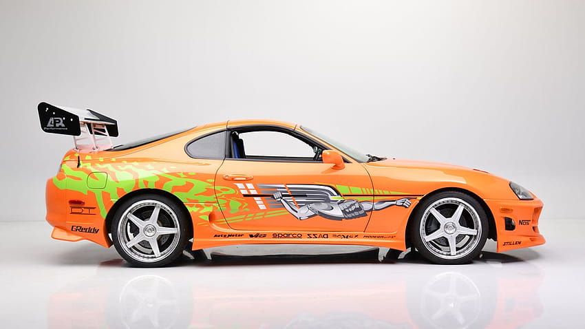 Paul Walker's Toyota Supra in 'The Fast and the Furious' up for auction, fast and furious sparco cars HD wallpaper