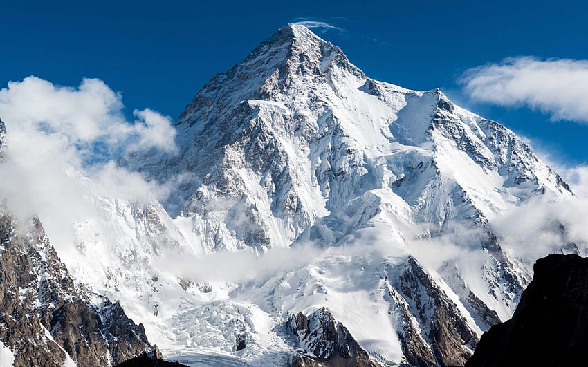 Montañas: Himalayas Peak Snow Slope Nature Best for 16:9 fondo de pantalla
