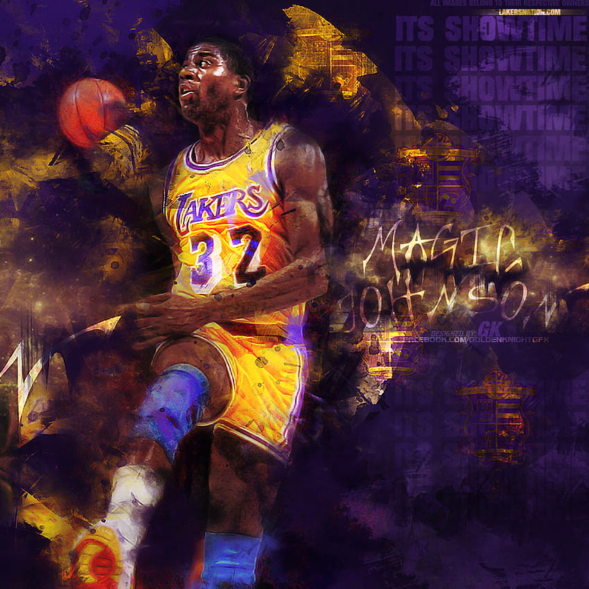 Best 6 Lakers Showtime on Hip HD phone wallpaper