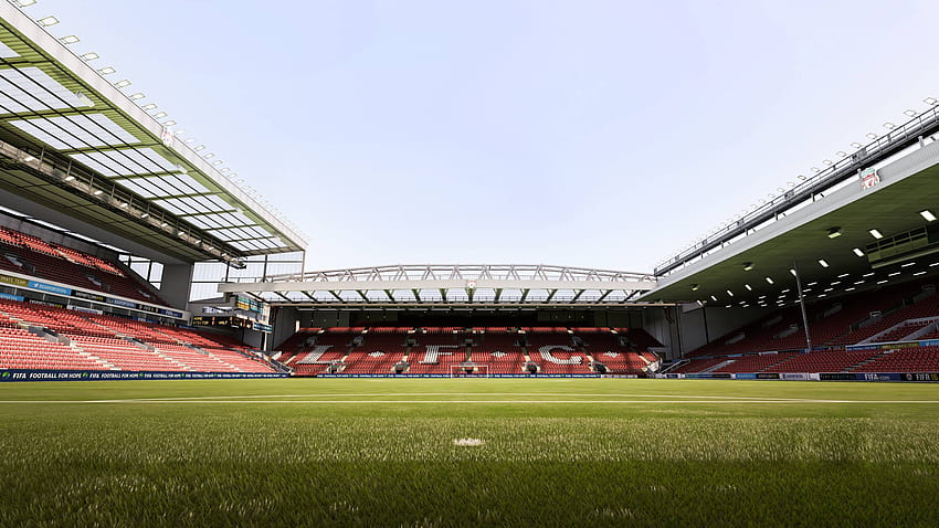 Anfield I made from the stadium in FIFA 16 : r/LiverpoolFC, fifa stadium HD wallpaper