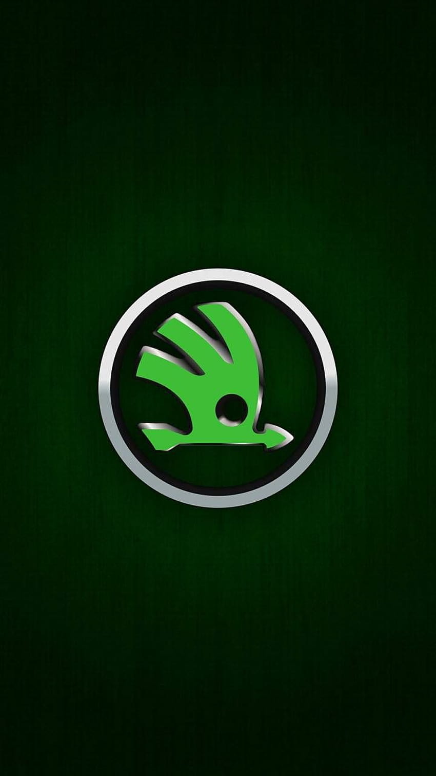 Skoda by DjIcio, лого на skoda HD тапет за телефон