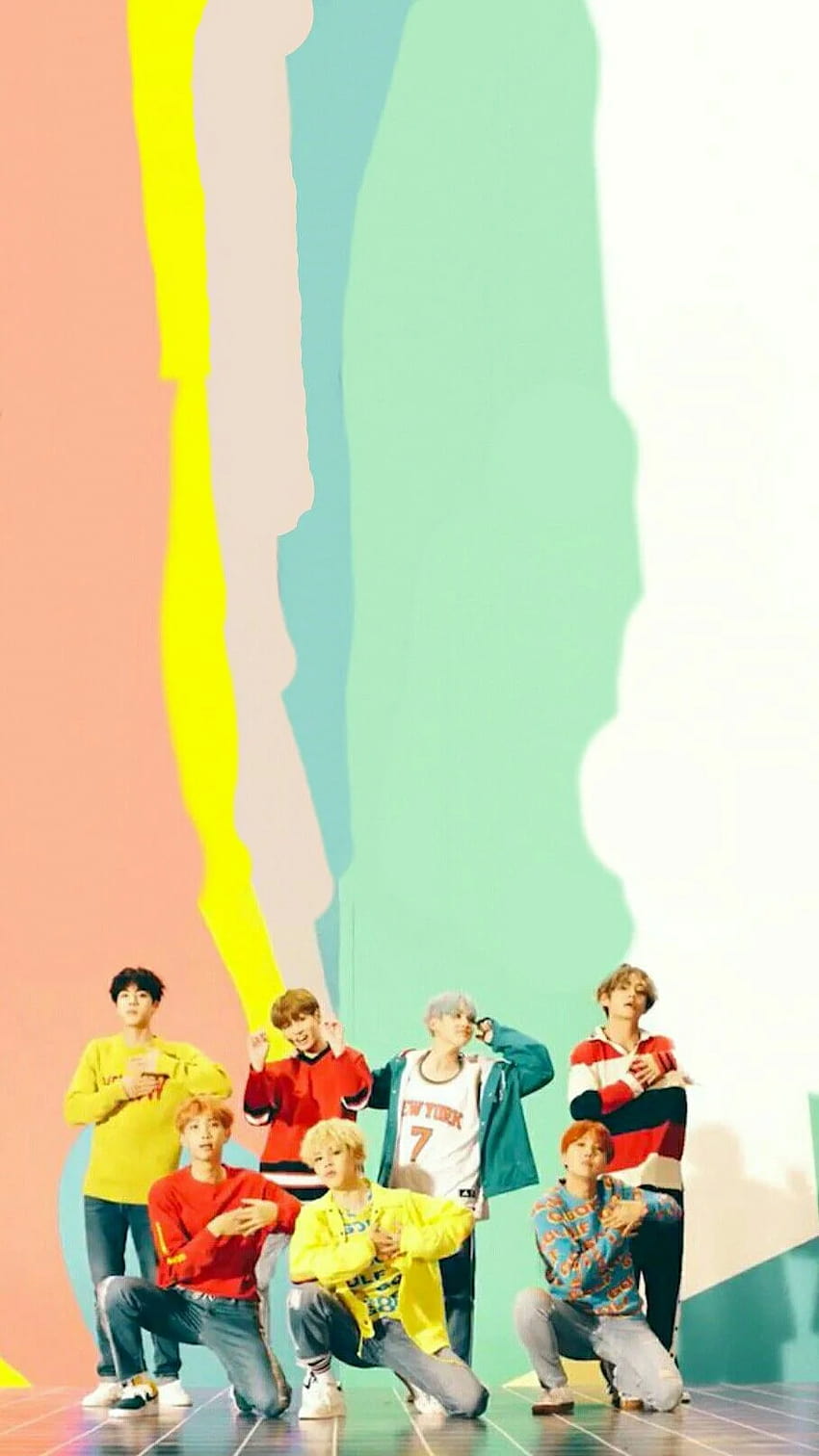 BTS DNA, bts green HD phone wallpaper