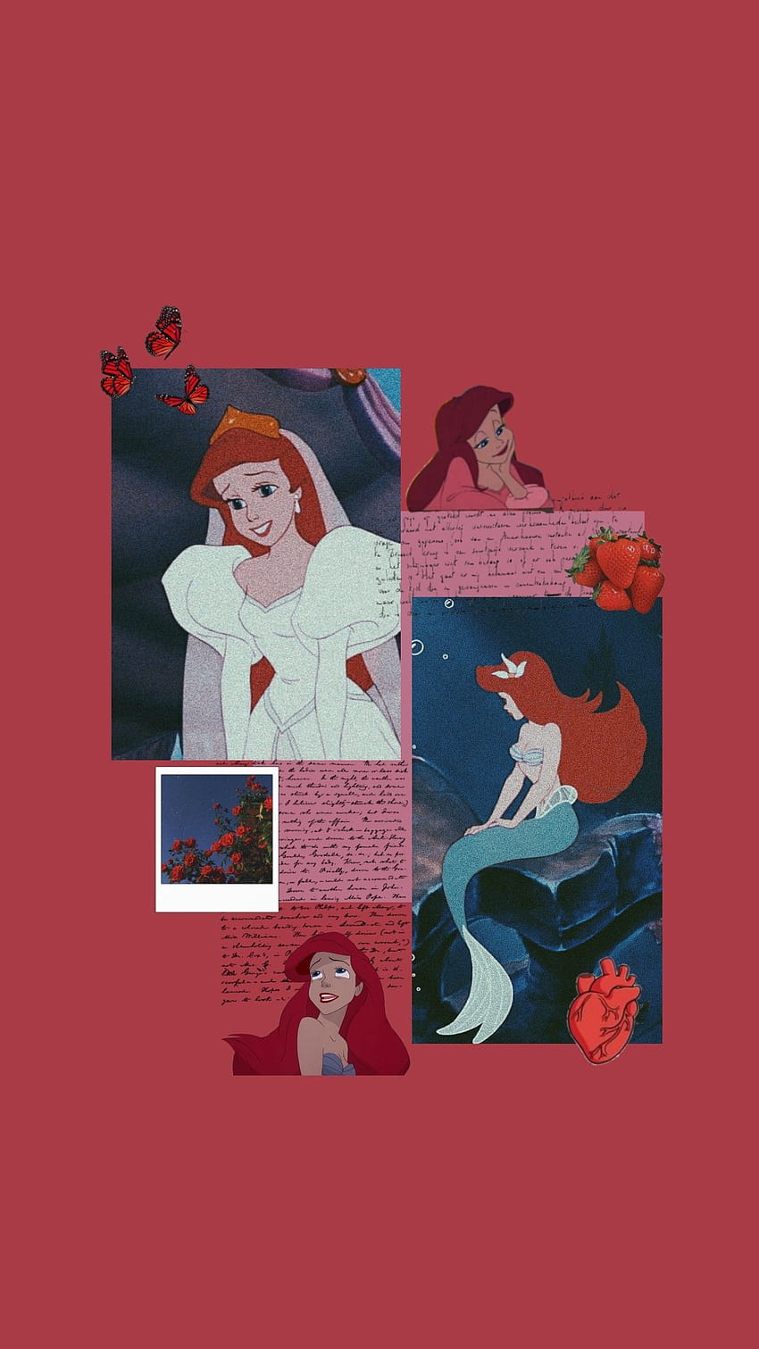 Princess Ariel Aesthetic, disney princess aesthetic HD phone wallpaper
