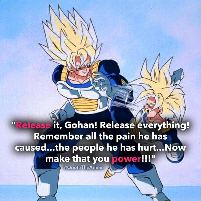 1 Powerful Goku Quotes that HYPE you UP! HD phone wallpaper