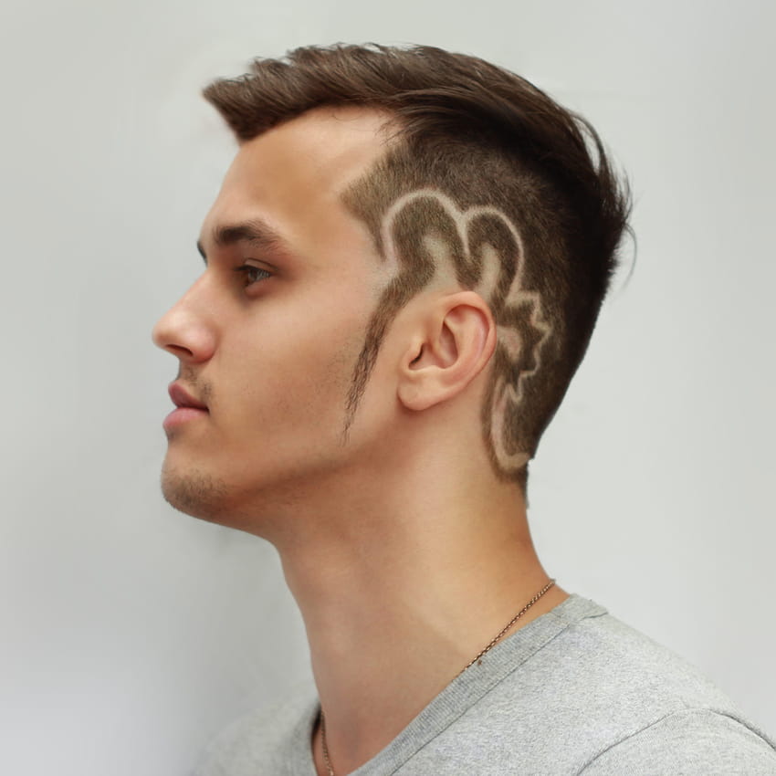 17 einzigartige Haarschnitt-Designs für Männer HD-Handy-Hintergrundbild