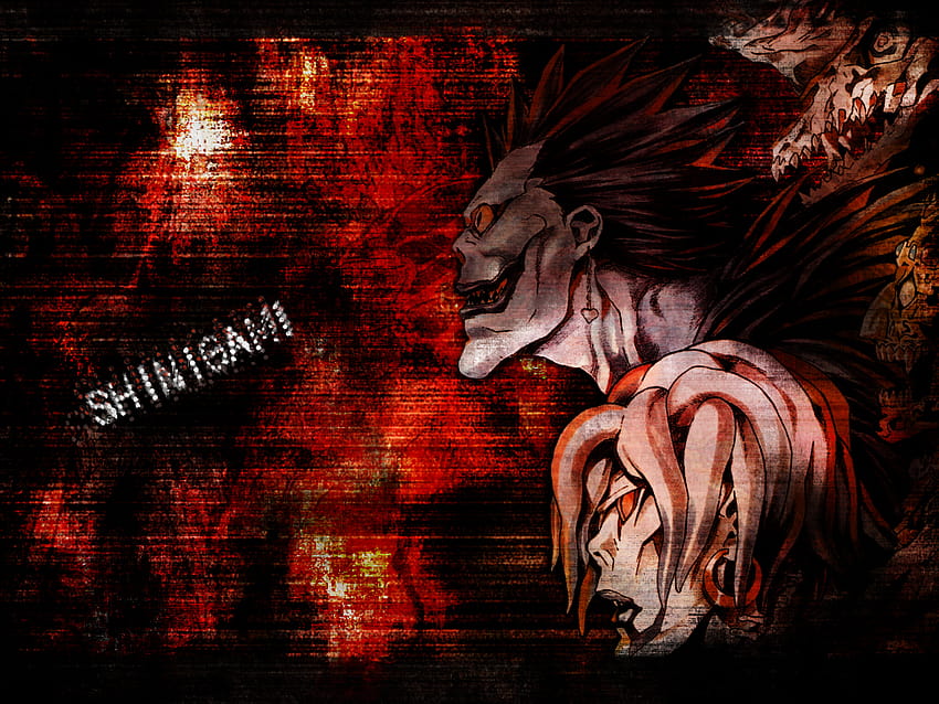 Death Note : shinigami grunge, shinigami ryuk HD wallpaper | Pxfuel