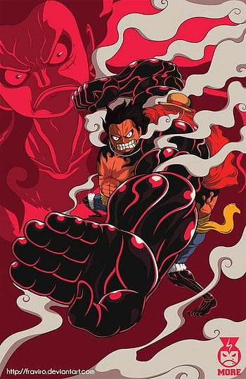 Luffy Gear 4 Bounce Man Render - Luffy Fourth Gear Png Emoji,Luffy Twitter  Emoji - Free Emoji PNG Images 