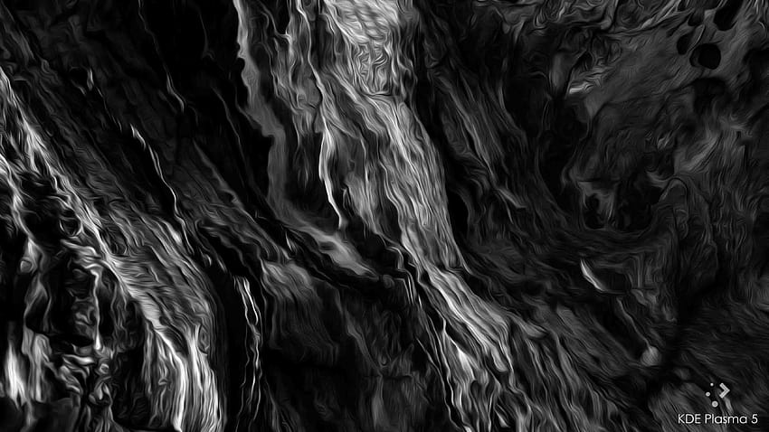 Black and White Oil Painting Abstract Art, paint liquid fluid art HD wallpaper