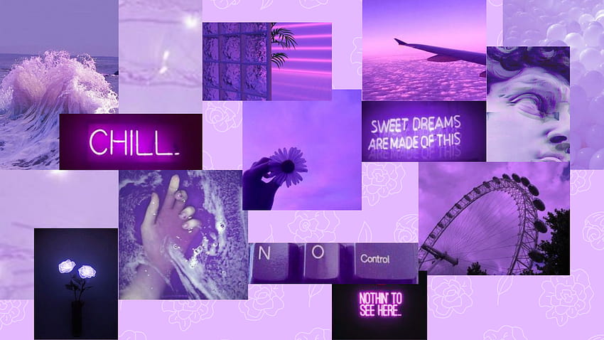 Top 66+ purple aesthetic wallpaper desktop latest - in.cdgdbentre