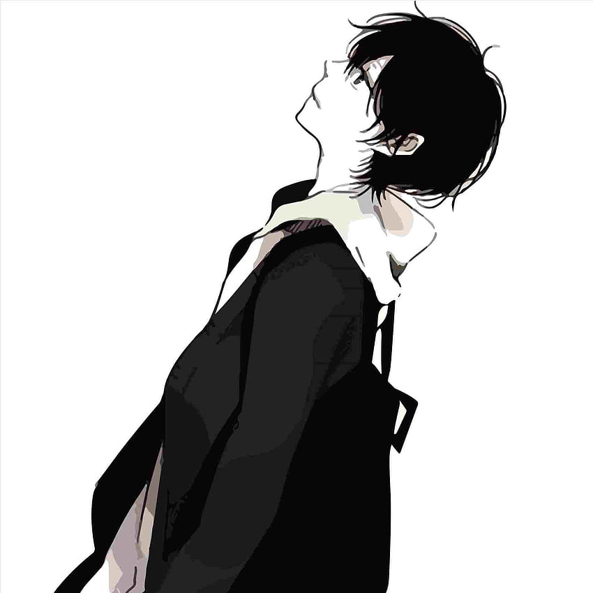 Depressed Anime Boy, sad pfp HD phone wallpaper