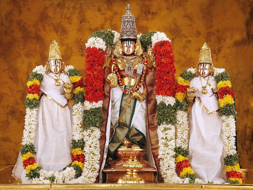 Sri Tirupati Balaji, für Sri Venkateswara Swamy Vaari Tempel HD-Hintergrundbild