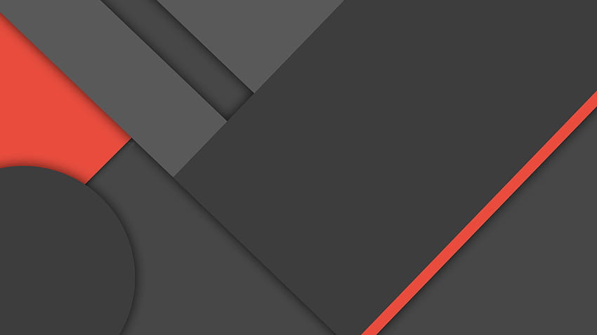Dark Grey Red Material Design 4 K : , Borrow, and Streaming : Internet Archive, grey and red HD wallpaper