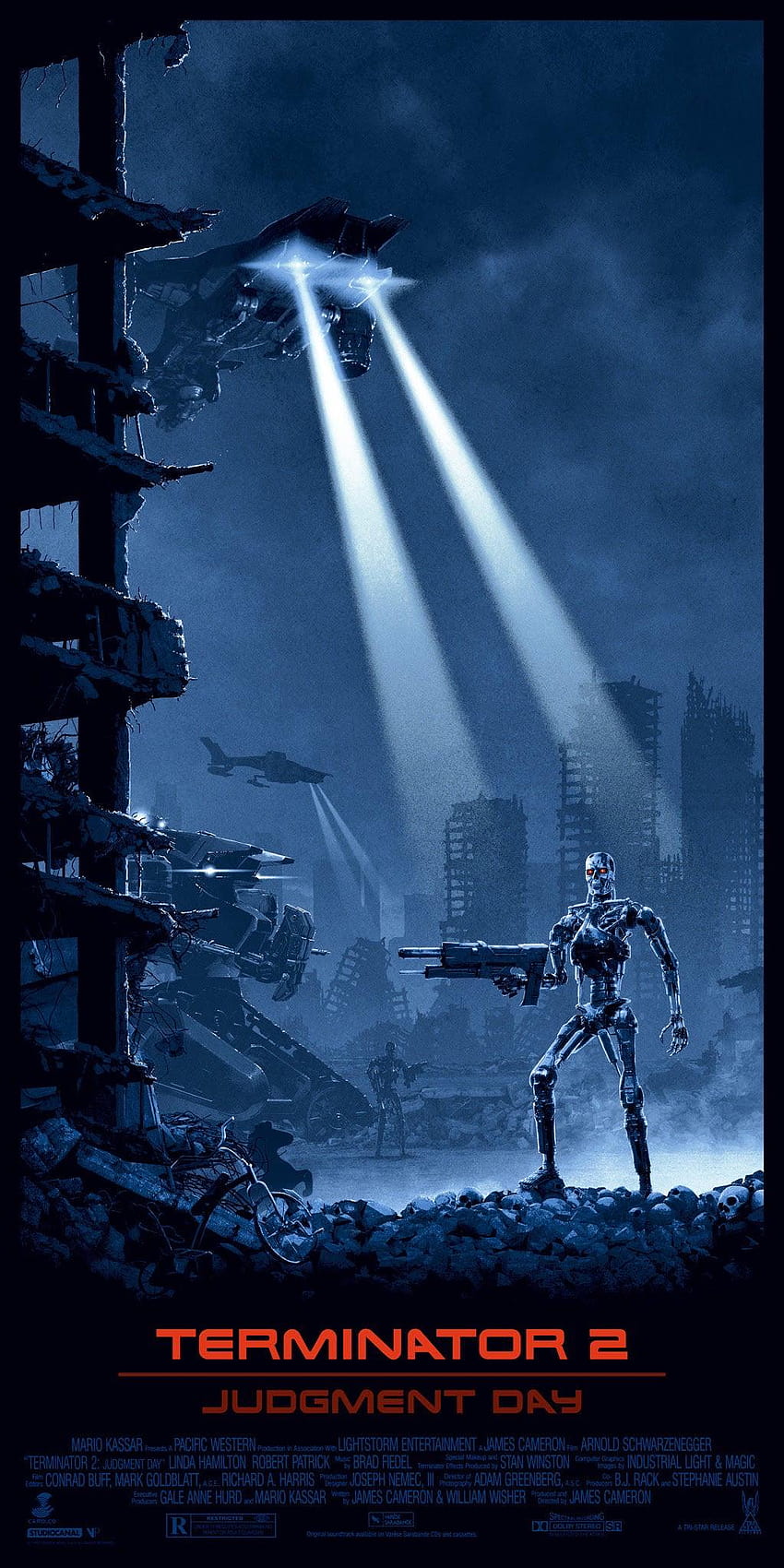 Terminator 2 pubblicato da John Cunningham, terminator t 1000 Sfondo del telefono HD