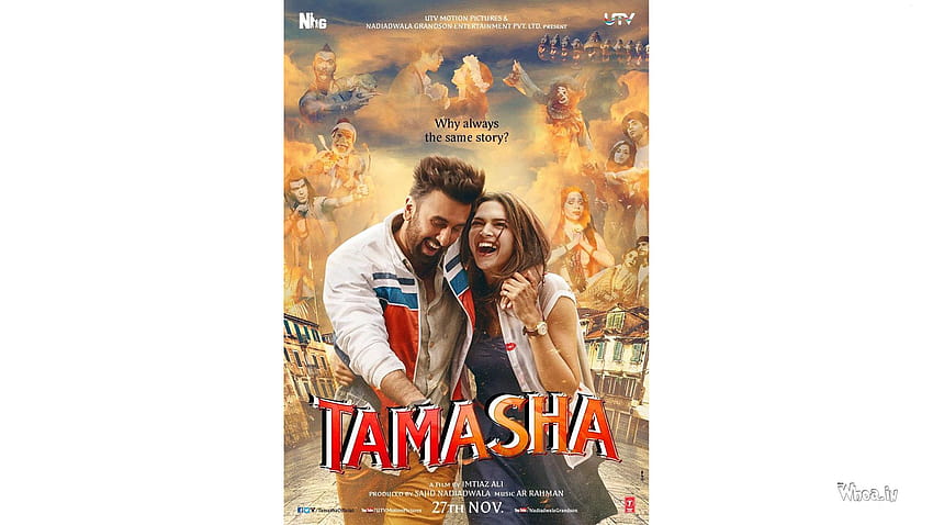 Tamasha Bollywood Film Posteri HD duvar kağıdı