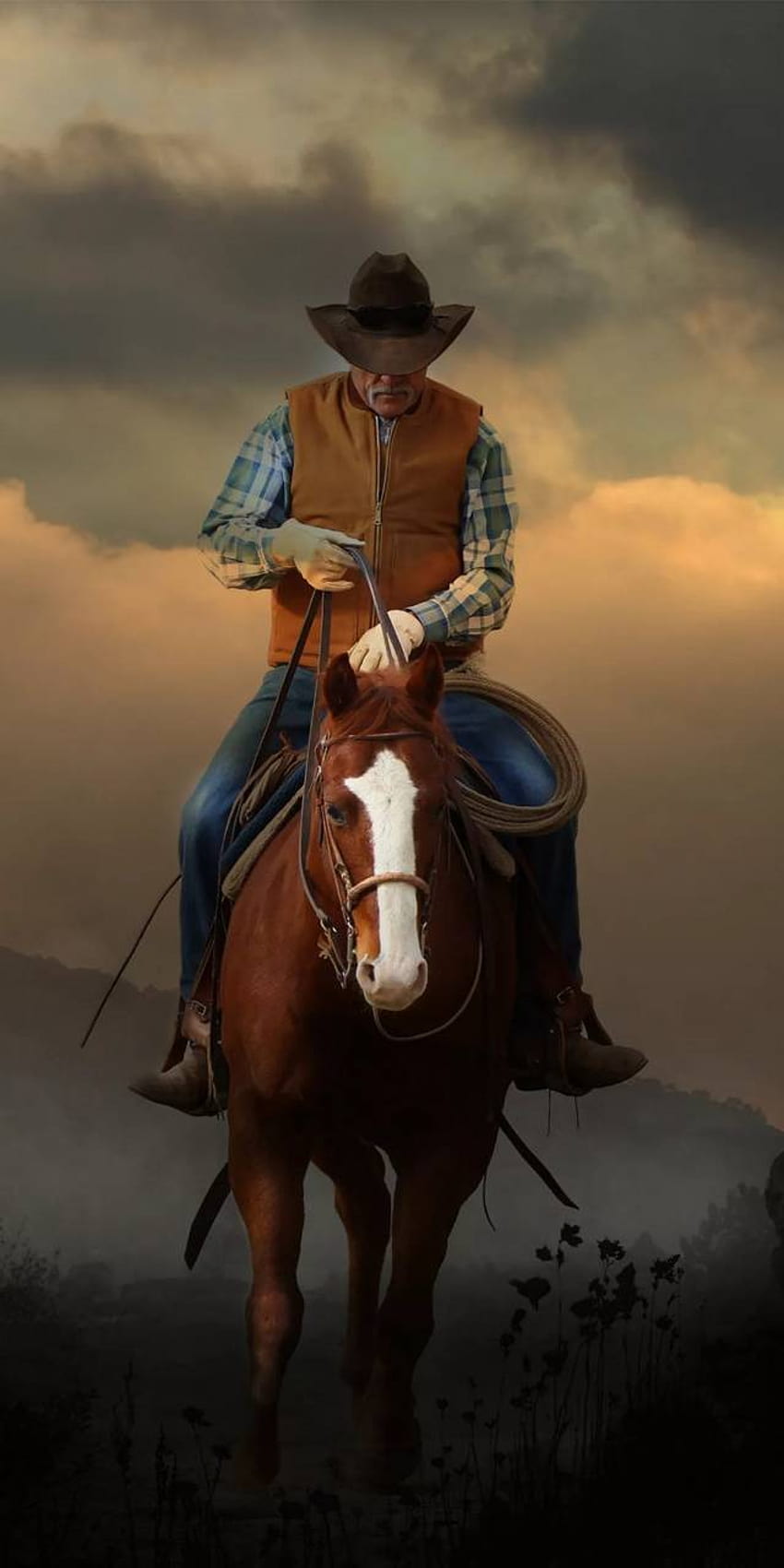 Western Cowboy posted by ...cute, western cowboys HD phone wallpaper