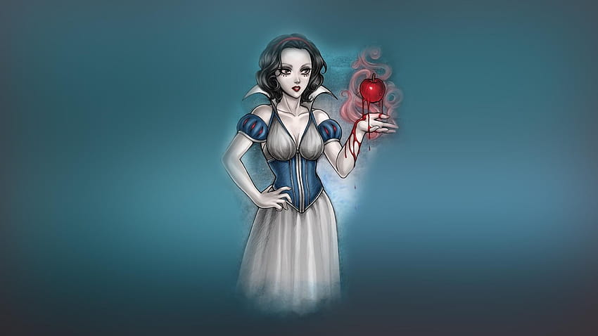SNOW WHITE AND HER POISON APPLE HD wallpaper