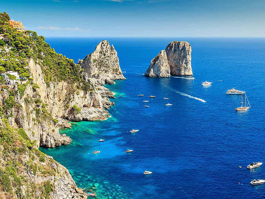 Insel Capri HD-Hintergrundbild