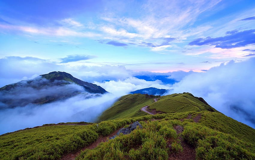 Nizza Mountain Top Clouds Foggy Hintergrundbilder HD wallpaper | Pxfuel