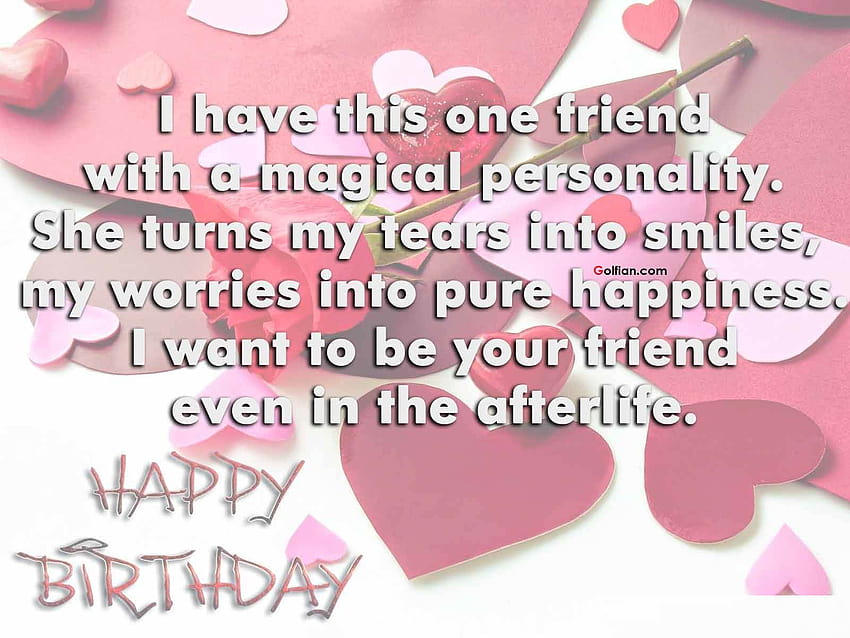 Happy birtay love quotes for friends 6965319, best friend quotes HD ...