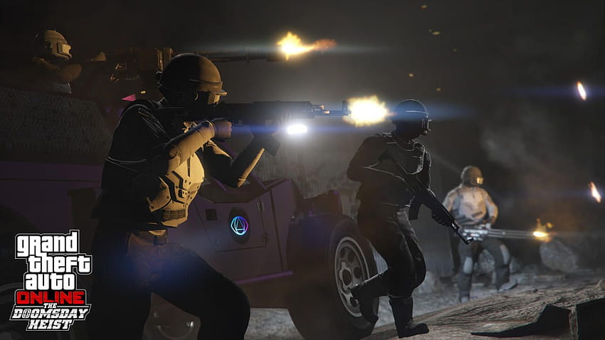 El evento GTA 5 Doomsday Heist ya está disponible para PS4, Xbox One y PC, GTA 5 Heist fondo de pantalla