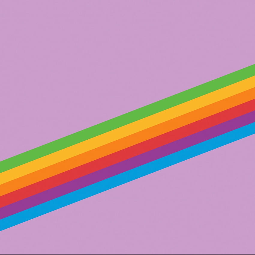 Purple Rainbow Stripe, iphone original rainbow HD phone wallpaper