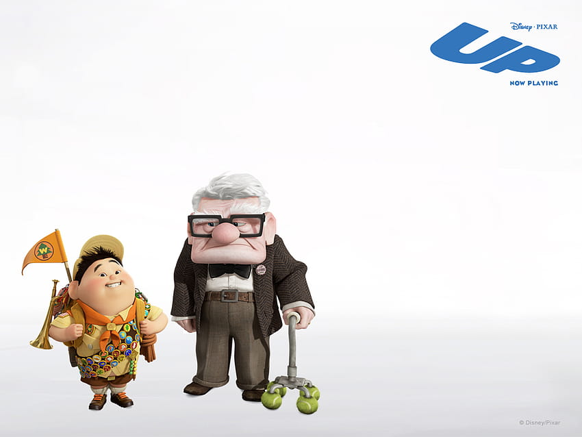 Film d'affiche de Disney Pixar Up, jusqu'en 2009 Fond d'écran HD