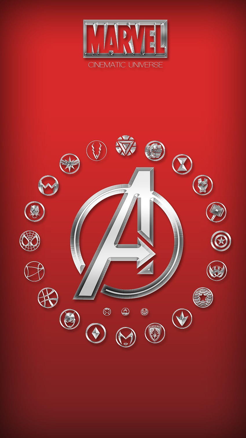 Iphone 6 Marvel Logo, marvel cinematic universe logo HD phone wallpaper