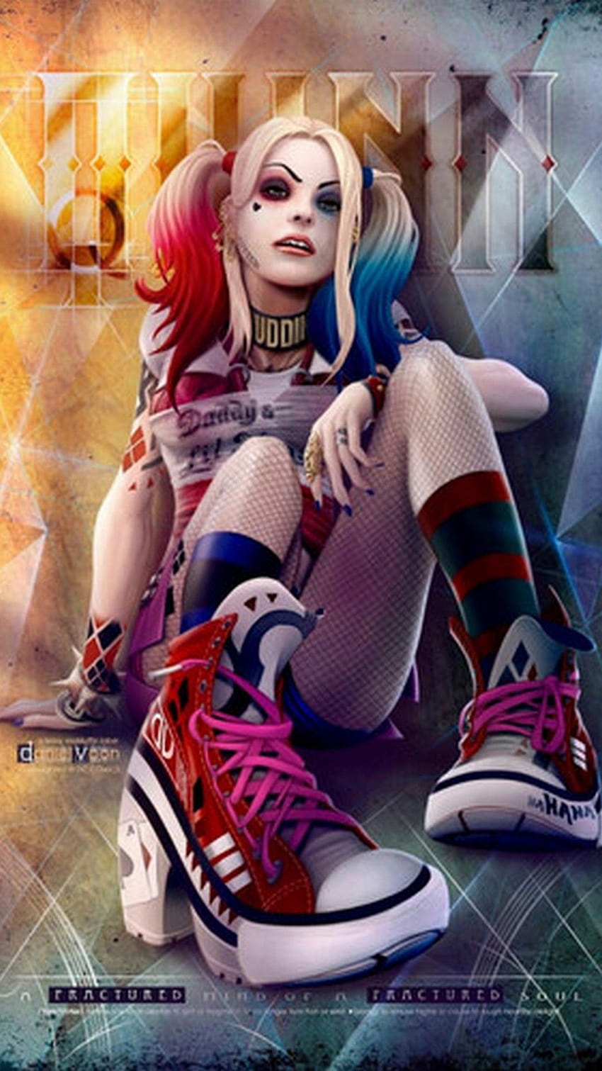 Harley Quinn Android, harley quinn mobile HD phone wallpaper