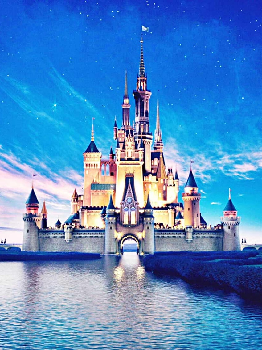 Disney Zamek Disneya, zamek Disneya na iPhonie Tapeta na telefon HD