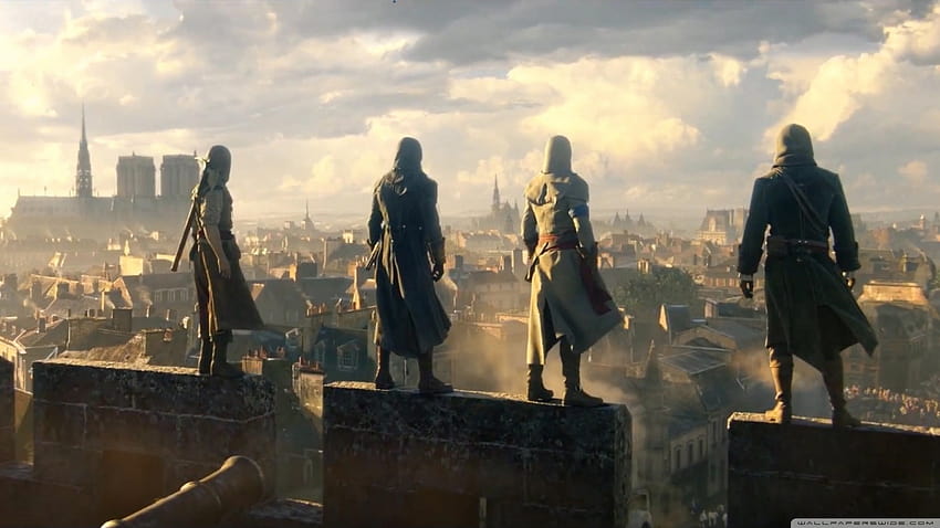 Assassins Creed Unity Ultra พื้นหลังสำหรับ U TV วอลล์เปเปอร์ HD