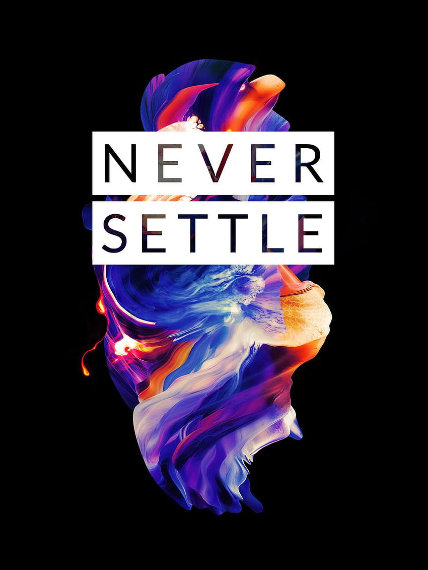 Official In Or Formats, never settle amoled HD phone wallpaper