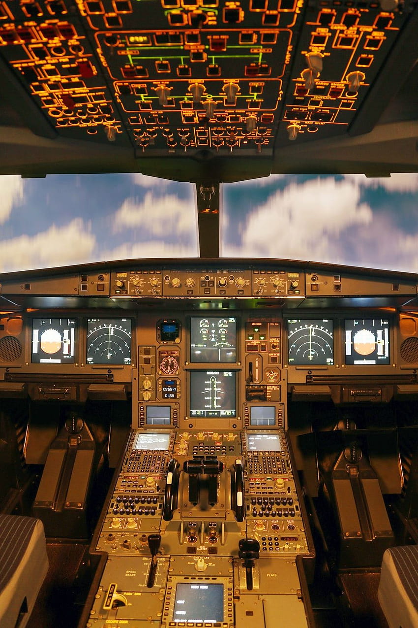 75 Cockpit [], phone jet HD phone wallpaper